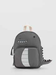 Mango Grey Dinasour Bag - Image 1 of 4