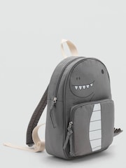 Mango Grey Dinasour Bag - Image 2 of 4