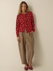 Monsoon Fee Foil Bow Knit Cardigan - Εικόνα 4 από 5