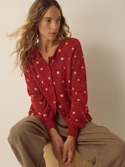 Monsoon Fee Foil Bow Knit Cardigan - Εικόνα 5 από 5