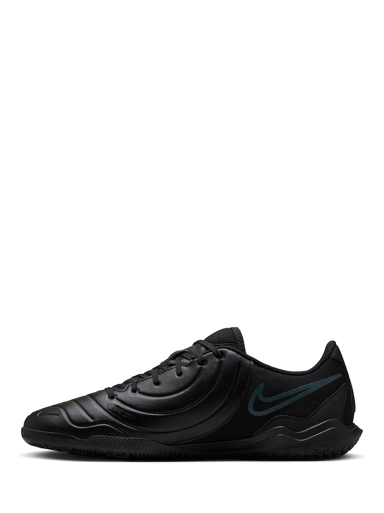 Nike Black/Green Adults Tiempo Legend 10 Club Indoor Court Football Boots - Image 5 of 11