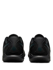 Schwarz & Grün - Nike Tiempo Legend 10 Club Hallenfußballschuhe für Erwachsene - Bild 7 von 11