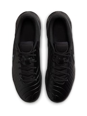 Schwarz & Grün - Nike Tiempo Legend 10 Club Hallenfußballschuhe für Erwachsene - Bild 9 von 11