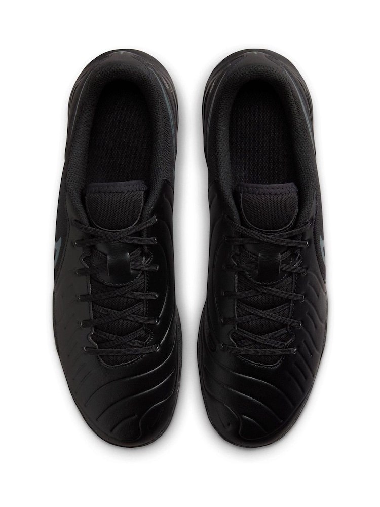 Nike Black/Green Adults Tiempo Legend 10 Club Indoor Court Football Boots - Image 9 of 11