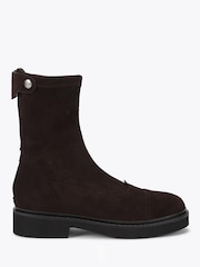 Steve Madden Brown Myer Suede Ankle Boots - Image 1 of 4