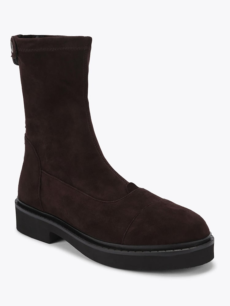 Steve Madden Brown Myer Suede Ankle Boots - Image 2 of 4 Steve Madden Brown Myer Suede Ankle Boots - Image 2 of 4