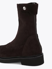 Steve Madden Brown Myer Suede Ankle Boots - Image 3 of 4