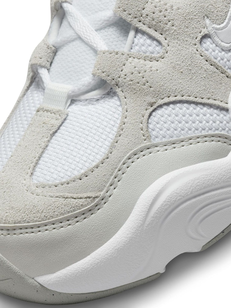 Nike Light Grey Tech Hera Trainers - Image 10 of 11