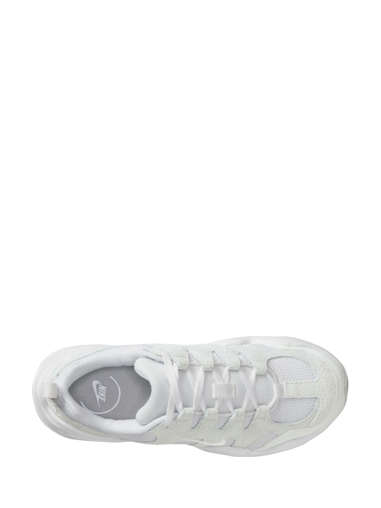 Nike Light Grey Tech Hera Trainers - Image 8 of 11