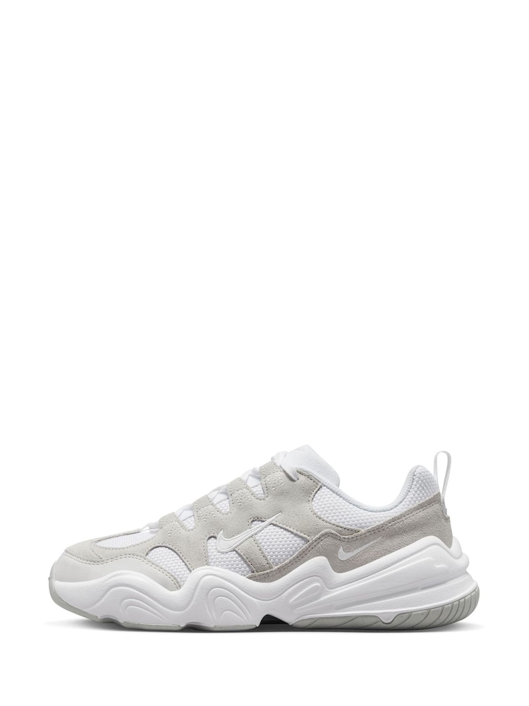 Nike Light Grey Tech Hera Trainers - Image 9 of 11