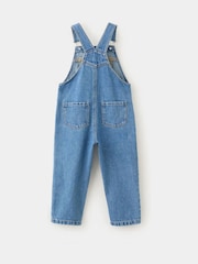 Mango Blue Denim Dungarees - Image 2 of 4