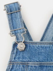 Mango Blue Denim Dungarees - Image 3 of 4