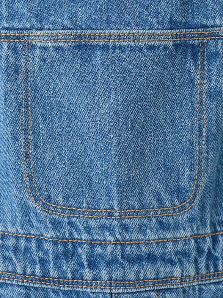 Mango Blue Denim Dungarees - Image 5 of 5 Mango Blue Denim Dungarees - Image 5 of 5