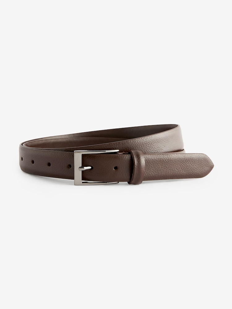 Brown Formal Leather Belt - Image 2 of 3