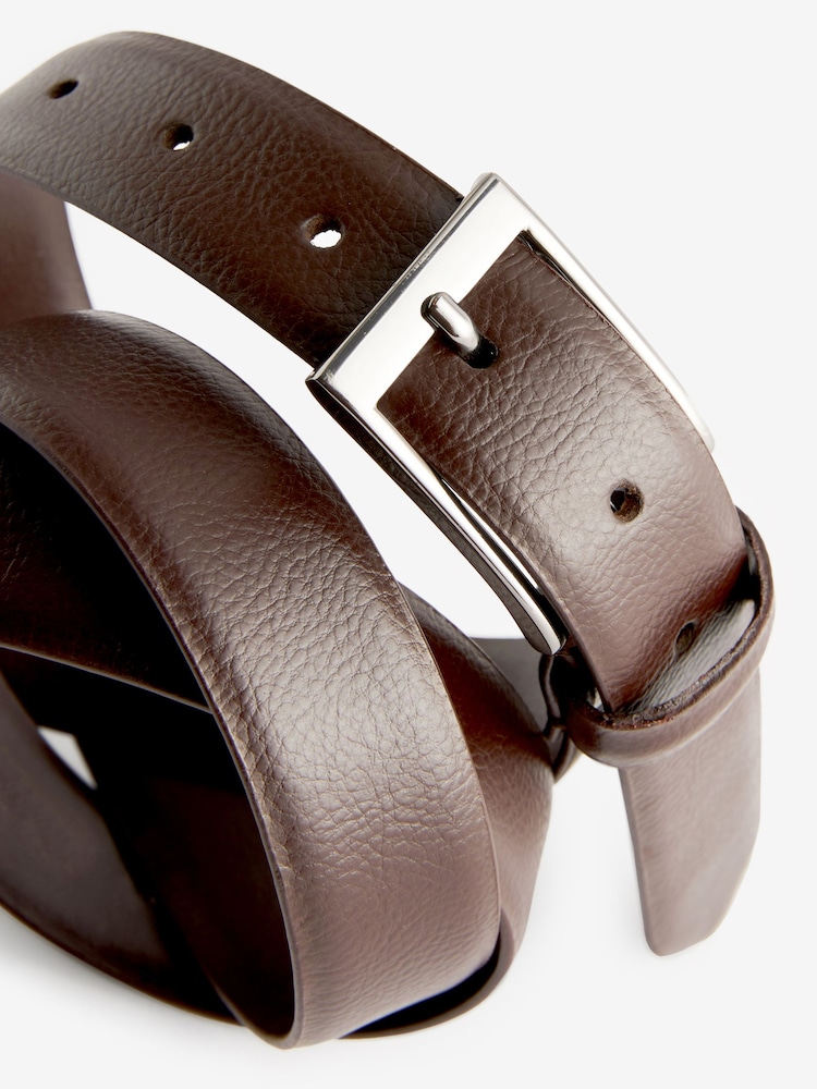 Brown Formal Leather Belt - Image 3 of 3