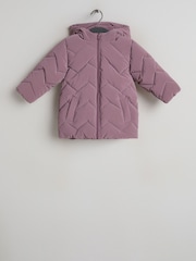 Mango Purple Padded Jacket - Image 1 of 6