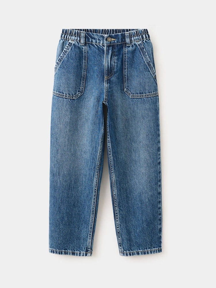 Mango Blue Regular Fit Jeans - Image 1 of 4 Mango Blue Regular Fit Jeans - Image 1 of 4