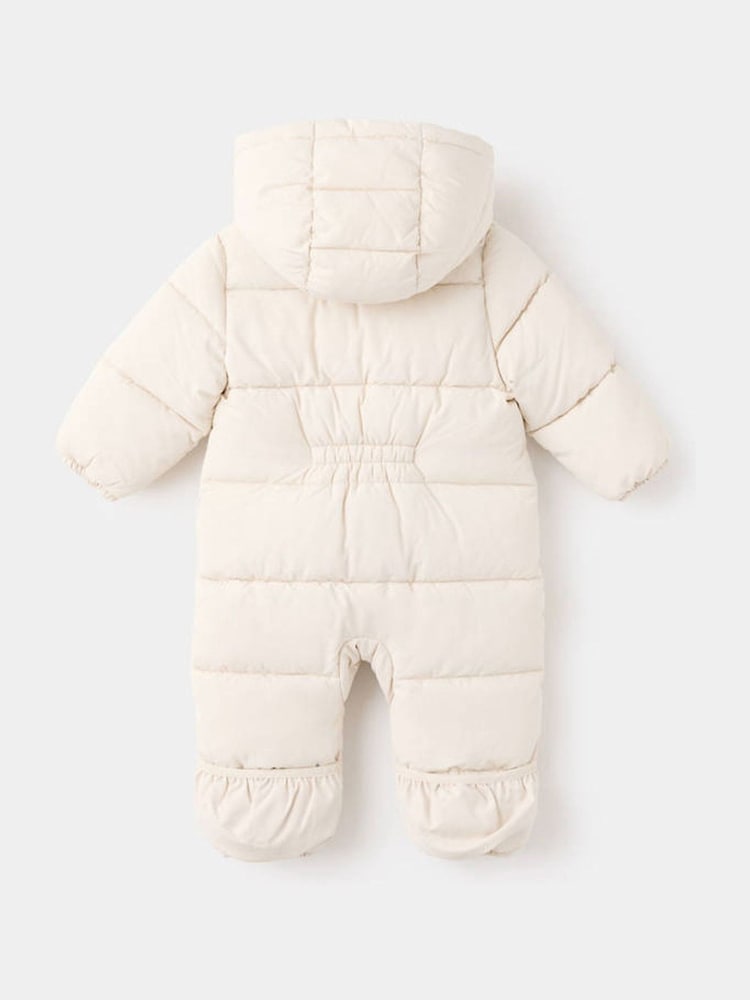Mango Cream Padded Lined Pramsuit - Image 2 of 4