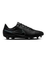 Nike Black/Green Adults Tiempo Legend 10 Academy Multi Ground Football Boots - Image 2 of 9