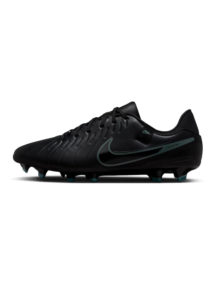 Nike Black/Green Adults Tiempo Legend 10 Academy Multi Ground Football Boots - Image 4 of 9