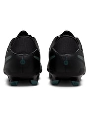 Nike Black/Green Adults Tiempo Legend 10 Academy Multi Ground Football Boots - Image 6 of 9