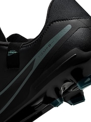 Nike Black/Green Adults Tiempo Legend 10 Academy Multi Ground Football Boots - Image 9 of 9