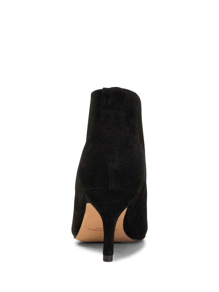 Negru - Ghete și cizme pantofi din piele întoarsă cu vârf ascuțit Shoe The Bear Valentine - Image 5 of 8