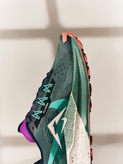 Nike Green/Pink ReactX Pegasus Trail 5 Trail Running Shoes - Image 15 of 20