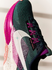 Nike Green/Pink ReactX Pegasus Trail 5 Trail Running Shoes - Image 5 of 20
