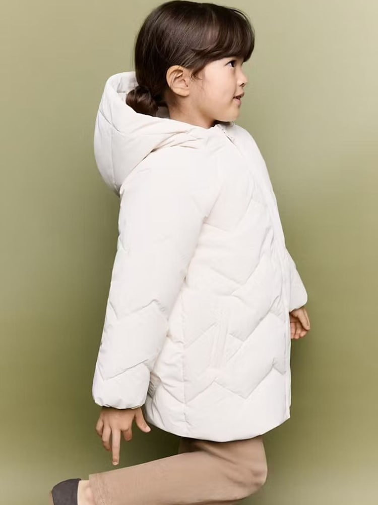 Mango White Padded Jacket - Image 1 of 7