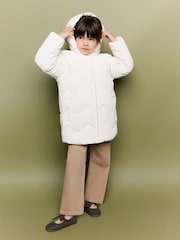 Mango White Padded Jacket - Image 3 of 7