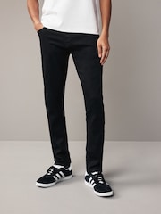 Black Skinny Fit Comfort Stretch Jeans - Image 1 of 11