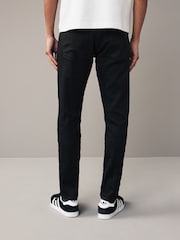 Black Skinny Fit Comfort Stretch Jeans - Image 2 of 11