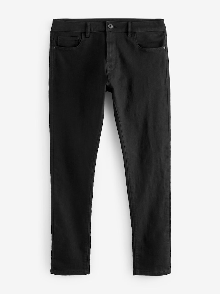 Noir - Coupe fine - Jeans stretch de confort - Image 7 of 11