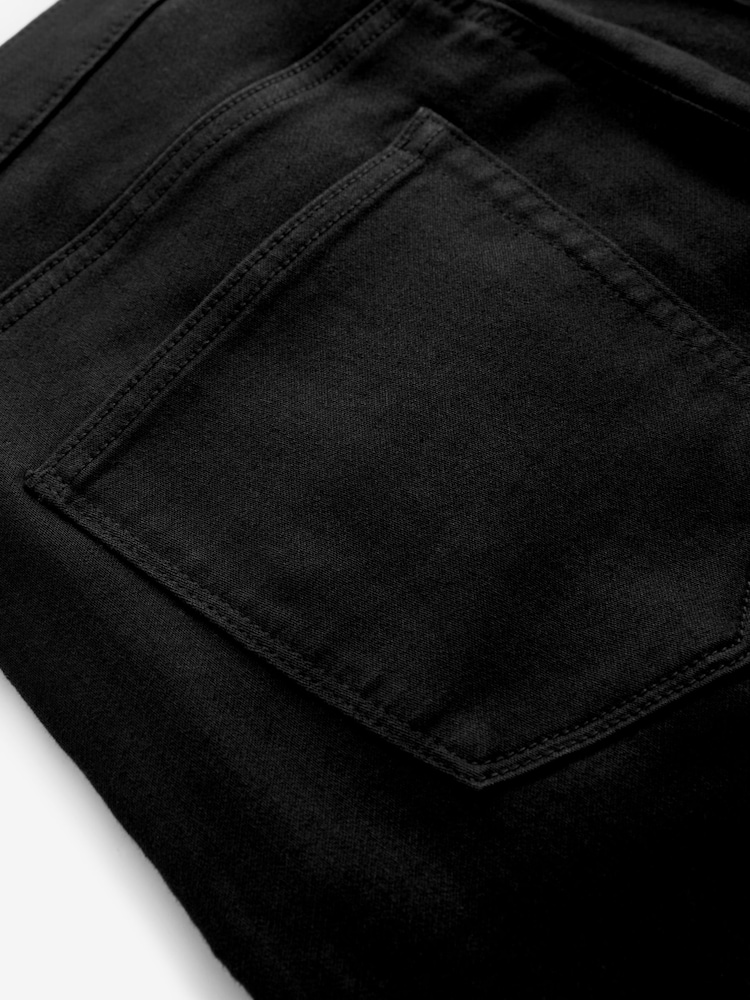 Noir - Coupe fine - Jeans stretch de confort - Image 9 of 11