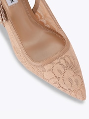Steve Madden Pink Ensemble Slingback Shoes - Image 4 of 4