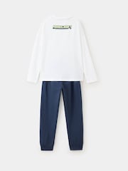 Mango Blue Minecraft Pyjamas - Image 2 of 4