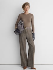 Atelier Silk-Blend Jersey Long-Sleeve Bodysuit - Image 4 of 6