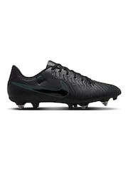 Nike Black/Green Adults Tiempo Legend 10 Academy Soft Ground Football Boots - Image 1 of 12