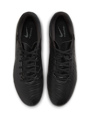 Nike Black/Green Adults Tiempo Legend 10 Academy Soft Ground Football Boots - Image 12 of 12