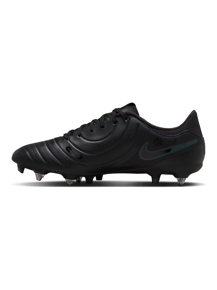 Nike Black/Green Adults Tiempo Legend 10 Academy Soft Ground Football Boots - Image 5 of 12