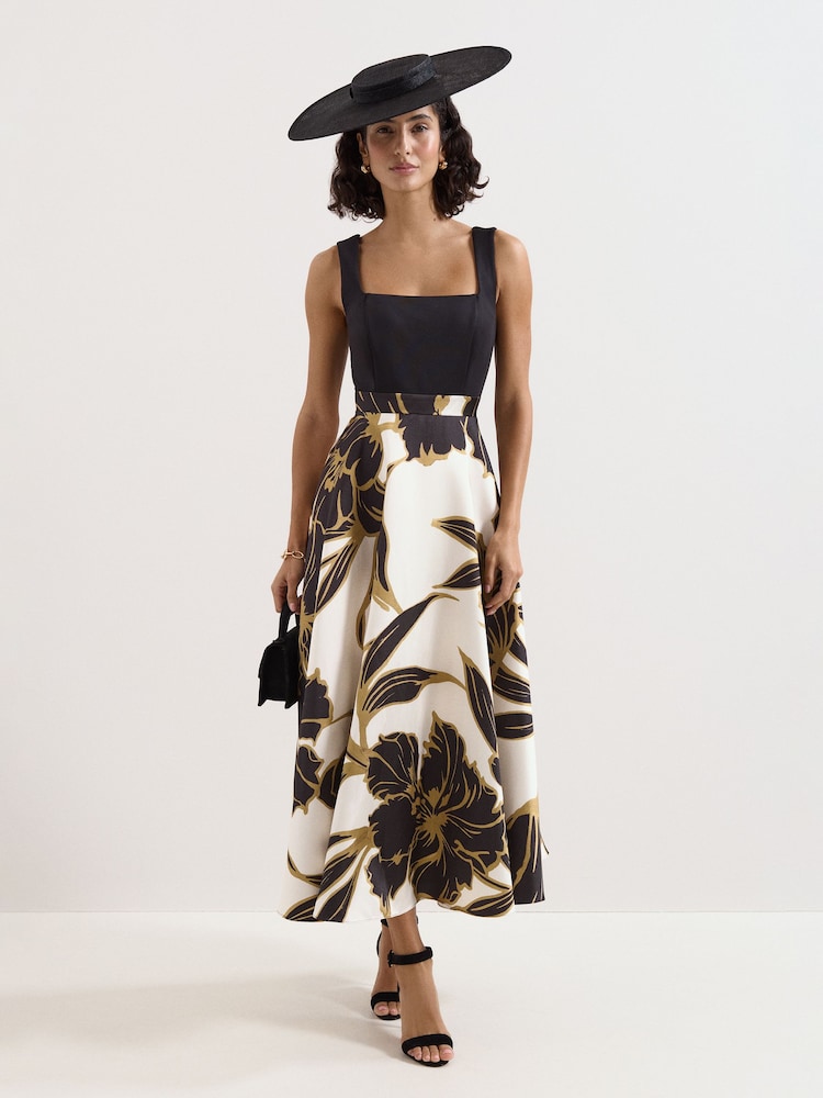 Phase Eight Black Delie Dress - Image 1 of 6 Phase Eight Black Delie Dress - Image 1 of 6