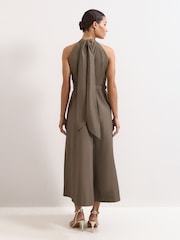 Phase Eight Green Krystel Halter Dress - Image 2 of 7