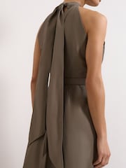 Phase Eight Green Krystel Halter Dress - Image 5 of 7