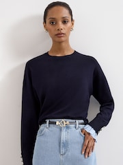 Phase Eight Blue Jenna Navy Jumper - Image 7 of 7