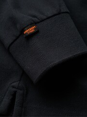 Superdry Blue Long Sleeve Cotton Pique Polo Shirt - Image 5 of 6