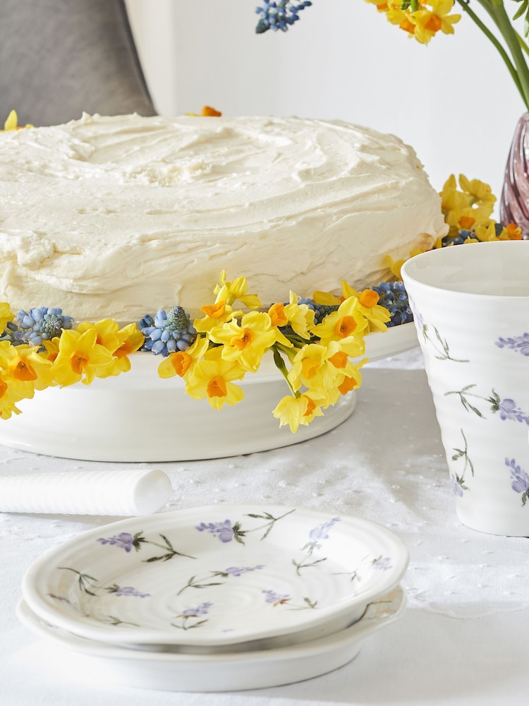Portmeirion Sophie Conran Lavandula Set of 4 Tea Plates - Image 1 of 5