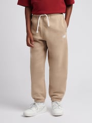 New Balance Natural Small Brush Back Logo Joggers - Image 1 of 8