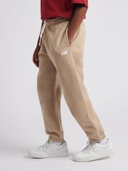 New Balance Natural Small Brush Back Logo Joggers - Image 2 of 8