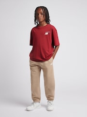 New Balance Natural Small Brush Back Logo Joggers - Image 5 of 8